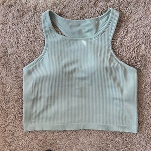 Lululemon built in bra crop top